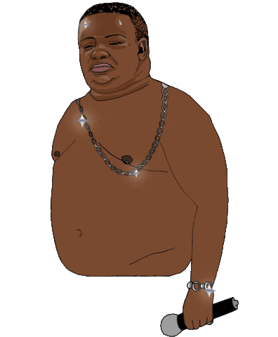 Rolling Big Narstie Sticker by Relentless Records