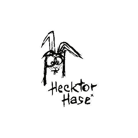 Hecktorhase Sticker