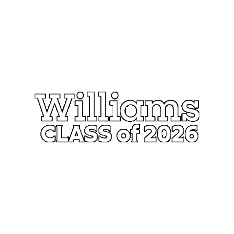 Williams Class Of 2026 Sticker by Williams College