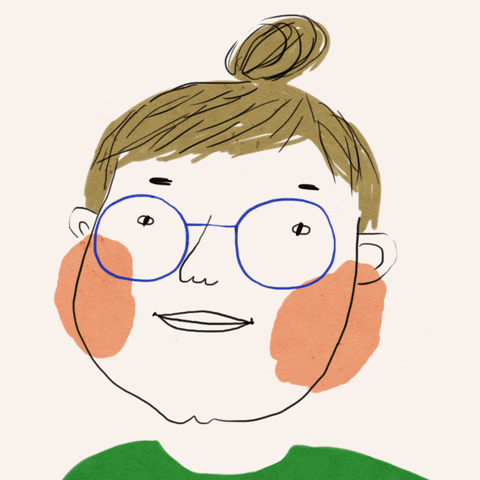 Self Portrait Reaction GIF by Sanni Lahtinen