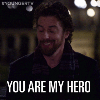 Giphy - hero don GIF by YoungerTV