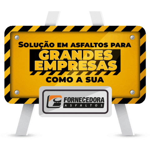 Fornecedora Asfaltos Sticker