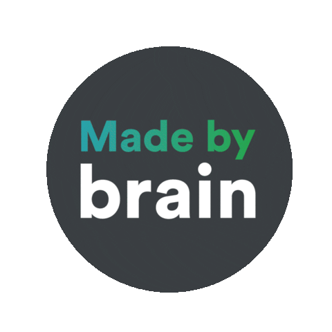 Brand Sticker by BrainCommunicatie
