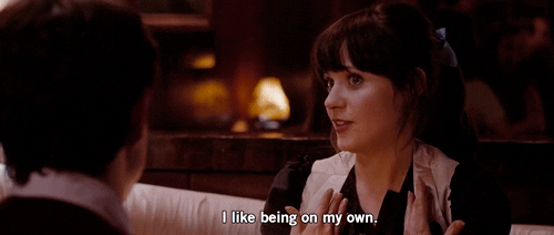  movies zooey deschanel independent 500 days of summer on my own GIF