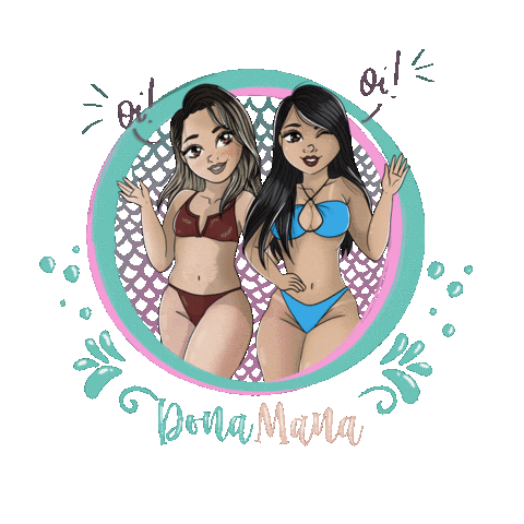 Beach Modapraia Sticker