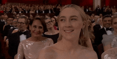 saoirse ronan oscars 2018 GIF by The Academy Awards