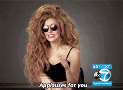 Lady Gaga Applause GIF - Find & Share on GIPHY