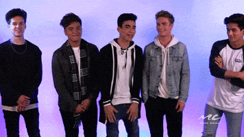 boy band flirt GIF by Music Choice