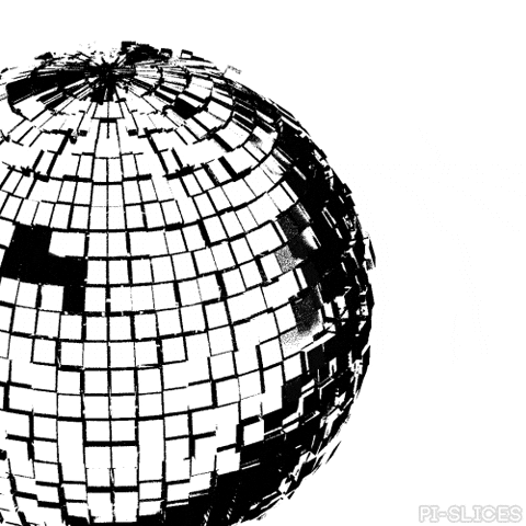 Black And White Art GIF by Pi-Slices