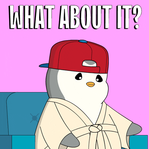 Who Cares So What GIF by Pudgy Penguins