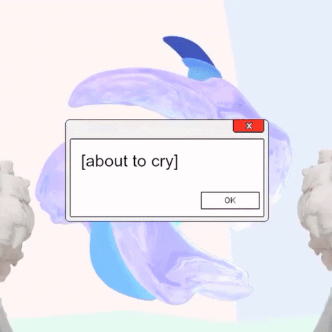 Cry Baby Art GIF by Anne Horel