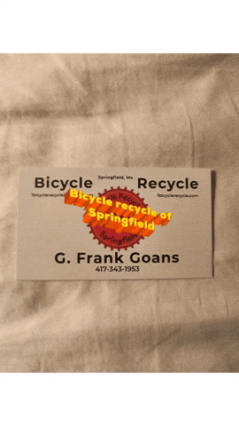 Bicycle Recycle Of Springfield GIF