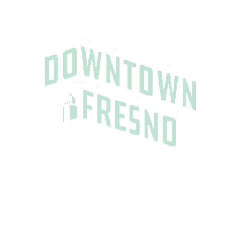 Downtown Fresno Partnership Sticker