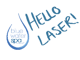 Blue Water Spa Sticker