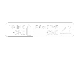 Drinkoneremoveone Sticker by Mananalu Water