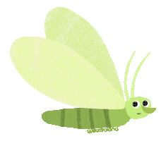 Happy Bug Sticker