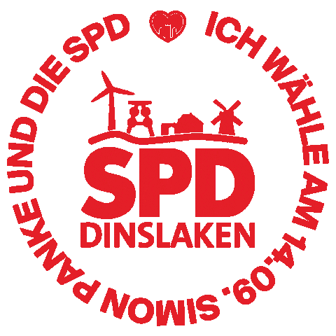 Kommunalwahl Sticker by SPD Dinslaken