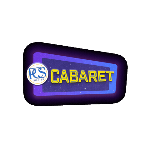 Cabaret Sticker by PCS Theater
