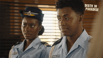 Dip Oh Dear GIF by Death In Paradise