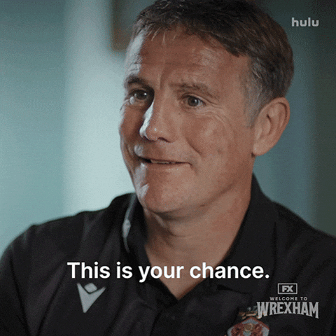 Go Get It GIF by Welcome to Wrexham