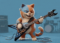 Um Gato metaleiro | A Metalhead Cat