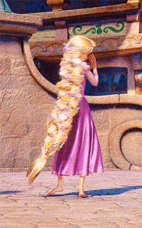 tangled rapunzel and flynn gif