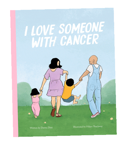 I Love Someone With Cancer Sticker