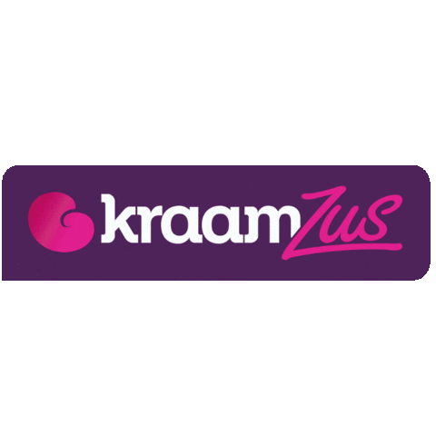 Logo Pink Sticker by Kraamzus