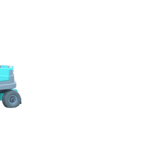 Stroller Beach Cart Sticker by Burleigh Wagon