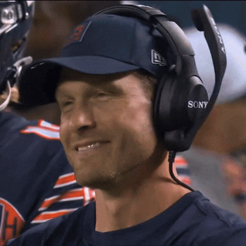 Chicago Bears Smile GIF