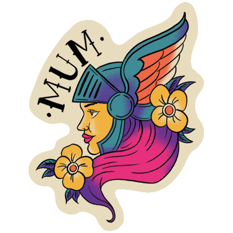 Family Mom Sticker by RaveGrowl