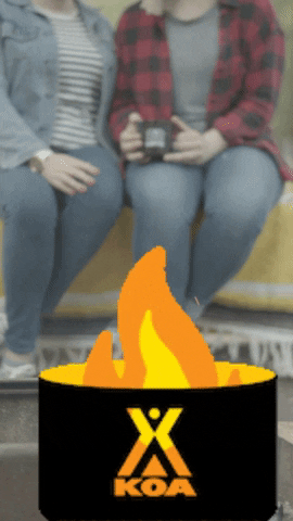 Friends Camping GIF by KampgroundsofAmerica