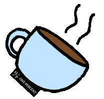 Coffee Travel Sticker by One Percent Italy