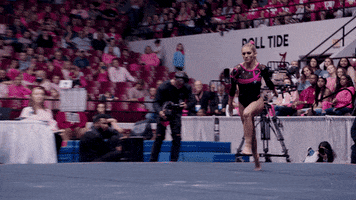 Gymnastics Roll Tide GIF by The University of Alabama