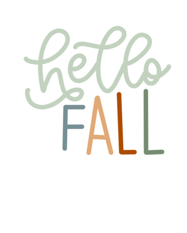 Fall Shop Small Sticker
