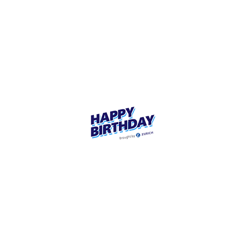 Happy Birthday Celebration GIF by Zurich Insurance Company Ltd