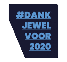 Oud En Nieuw Dankjewel Sticker by Woudat