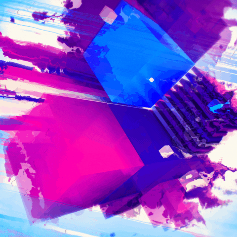 MG_MOTION glitch abstract motion technology GIF