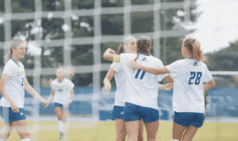 Soccer Hug GIF by Delaware Blue Hens