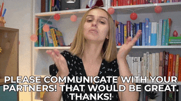Communicate Talk About It GIF by HannahWitton