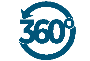 Agency 360Grad Sticker by 360 Grad Creations