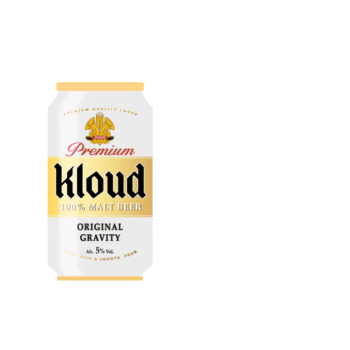 Beer 클라우드 Sticker by KLOUDBEER