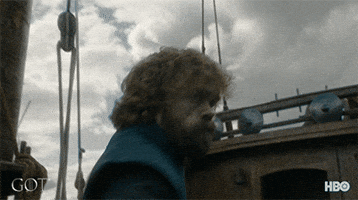 tyrion lannister jump GIF by Game of Thrones