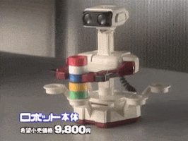 80s nintendo rob rob the robot GIF