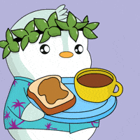 Good Morning GIF by Pudgy Penguins