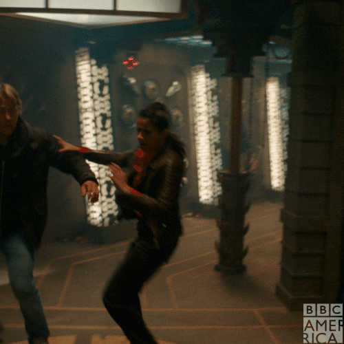 Doctor Who Run GIF by BBC America