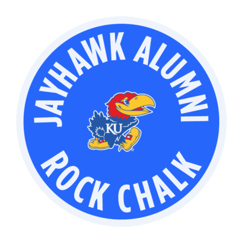 Alumni Ku Sticker by University of Kansas
