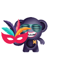 Monster Carnival Sticker by Lagunen Storsenter