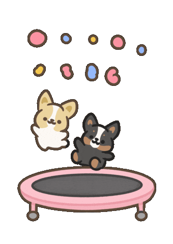 New Year Celebration Sticker by corgiyolk