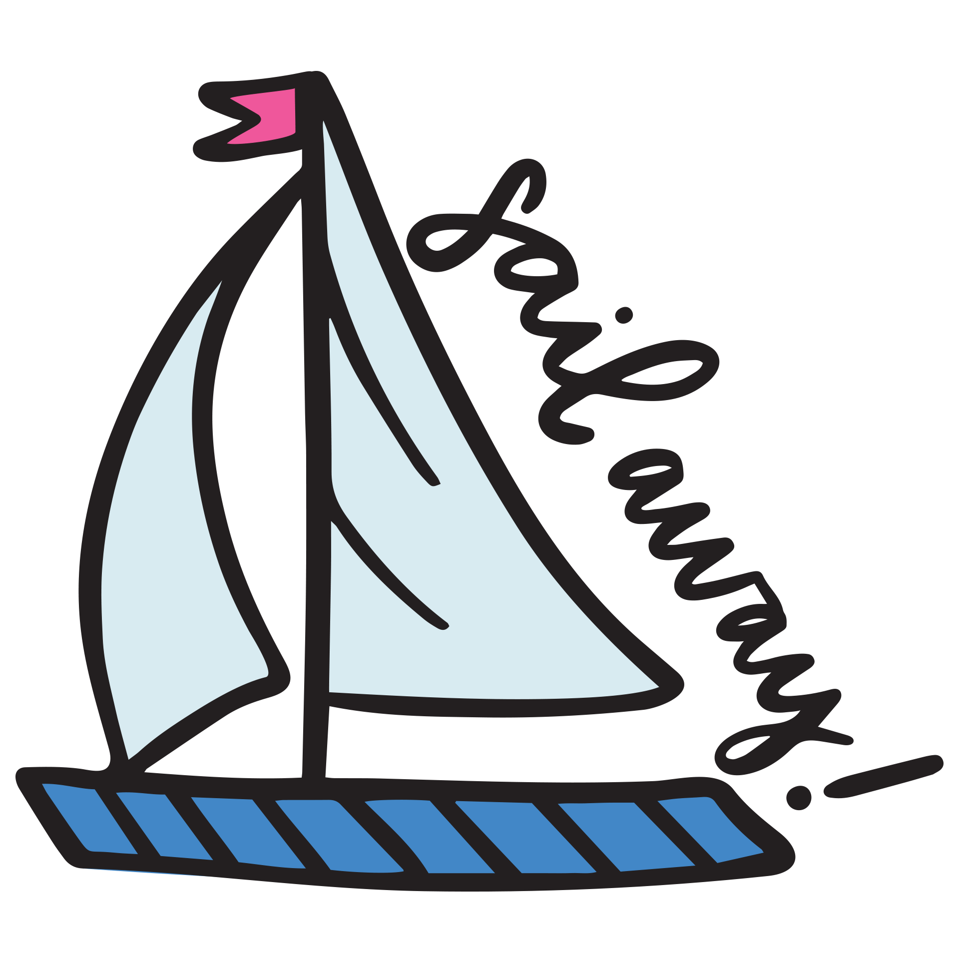 Sail Sailboat Sticker for iOS & Android GIPHY